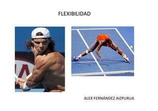 FLEXIBILIDAD
ALEX FERNÁNDEZ AIZPURUA
 