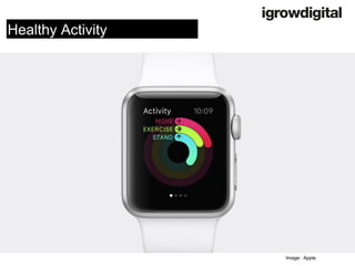 Image: Apple 
Healthy Activity  