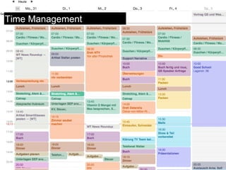 Sleep 
Time Management  