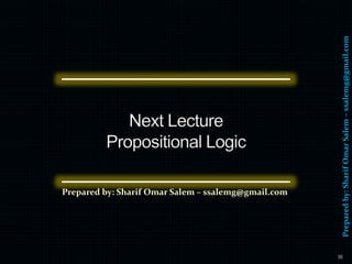 Preparedby:SharifOmarSalem–ssalemg@gmail.com
Prepared by: Sharif Omar Salem – ssalemg@gmail.com
56
 