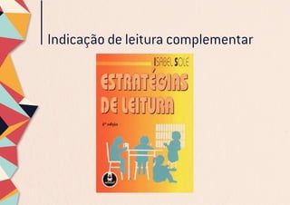 Indicação de leitura complementar
 