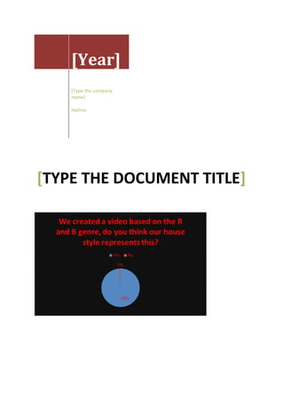 [Year]
                [Type the company
                name]

                Halima




[TYPE THE DOCUMENT TITLE]
[Type the abstract of the document here. The abstract is typically a short summary of the contents
of the document. Type the abstract of the document here. The abstract is typically a short summa-
ry of the contents of the document.]
 