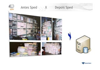 Antes Sped X Depois Sped
 
