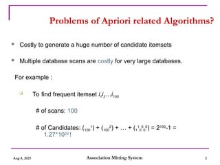 2 fpgrouth_Frequent Pattern Growth Algorithm .ppt