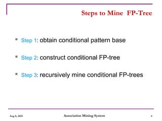 2 fpgrouth_Frequent Pattern Growth Algorithm .ppt
