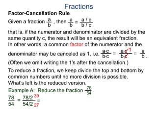 2 fractions multiplication and division of fractions | PPTX