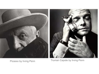 Truman Capote by Irving PennPicasso by Irving Penn
 