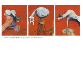 Francis Bacon 'Three Studies for Figures at the Base of a Crucifixion'
 
