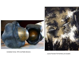 Juana Francés "El Hombre y la Ciudad",
Unidades Yunta, 1972, de Pablo Serrano
 