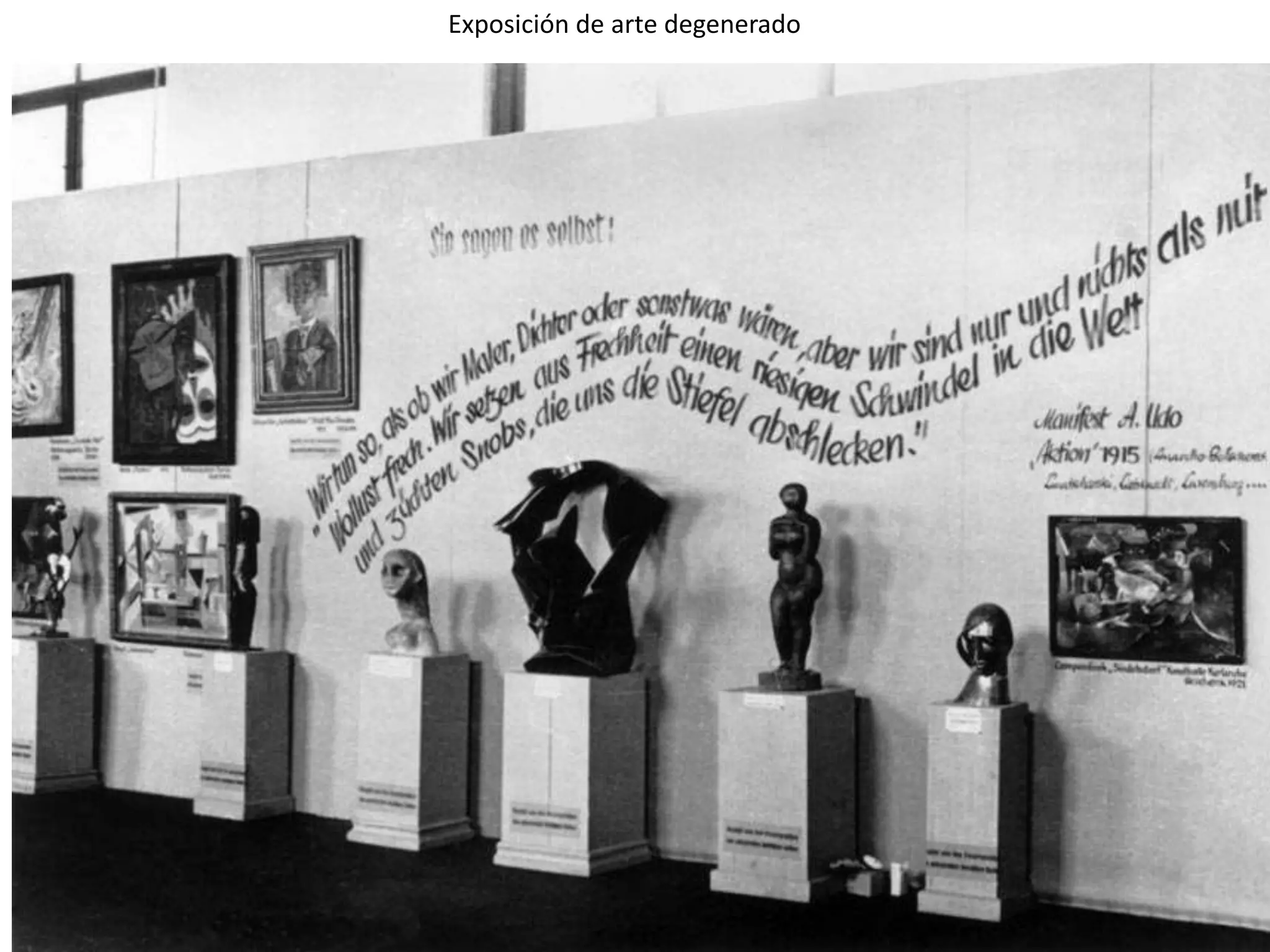 Exposición de arte degenerado
 