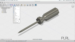 Fusion 360 - Screwdriver | PDF