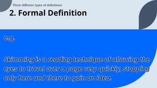 Patterns of paragraph development: definition | PPT