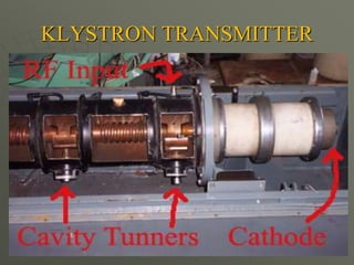 KLYSTRON TRANSMITTER
 