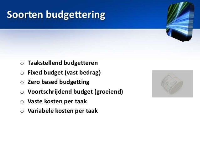 sessie 2 geld prm projectmanagement budgetting template