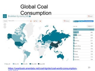https://yearbook.enerdata.net/coal-lignite/coal-world-consumption-
Global Coal
Consumption
39
 