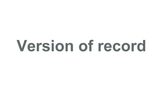 Version of record
 