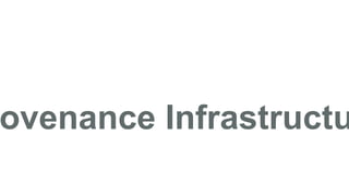 ovenance Infrastructu
 