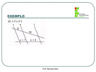 EXEMPLO
Prof. Marcelo Silva
 