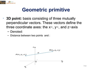 2 Geometric primitives and transformations.pptx of FPT | PPTX