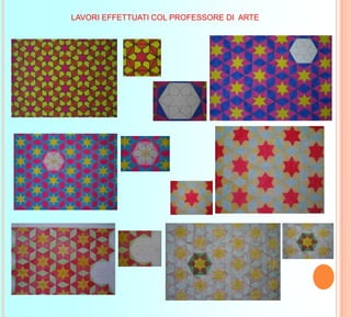 LAVORI EFFETTUATI COL PROFESSORE DI ARTE
 