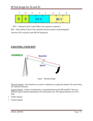2g n 3g planning doc | PDF