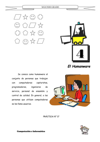 Humanware Informatica 2 grado de primaria | DOC