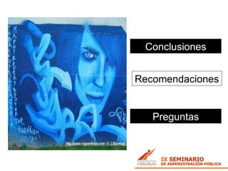 Conclusiones Preguntas Recomendaciones 