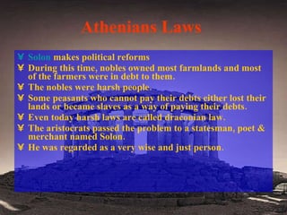 Solons Reform Greek City States Develop | PPT