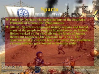Greek City States Develop | PPT