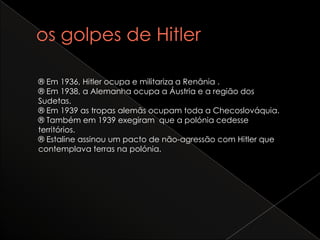 Reconstruir uma poderosa frota de guerra e modernizar a aviação.