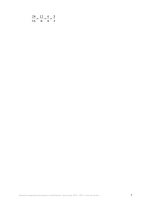 Evaluación diagnóstica del ingreso al bachillerato, ciclo escolar 2013 – 2014 – Guía de estudio 7
 