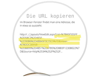 SharePoint Lektion #2: GUID ermitteln