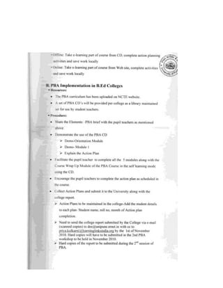 2 Guidelines For Pba Course Docx