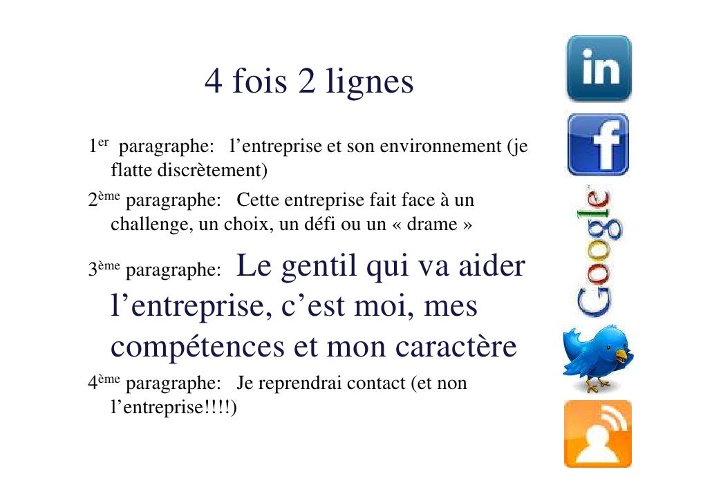 2 h pour 1 lettre de motivation 2 h pour 1 lettre de motivation