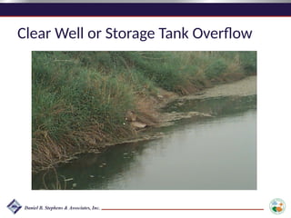 Clear Well or Storage Tank Overflow
Clear Well or Storage
Tank Overflow
 