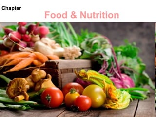 Chapter

Food & Nutrition

 