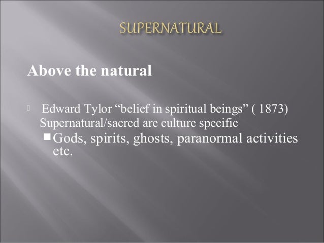 supernatural element definition supernatural element definition