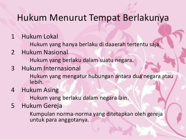 Hukum dan peradilan nasional