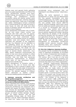 Vernacular Architectural Preservation of Material and Spiritual