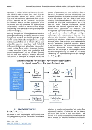 Intelligent Performance Optimization Strategies for High-Volume Cloud ...