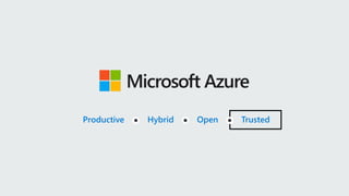 Productive  Hybrid  Open  Trusted
 