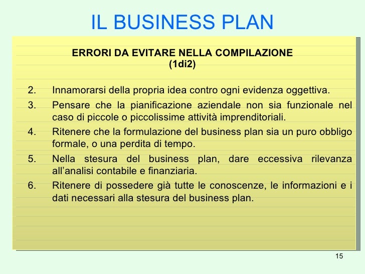business plan spreadsheet template