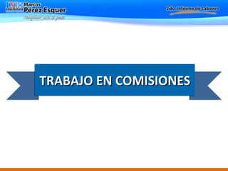 TRABAJO EN COMISIONES 