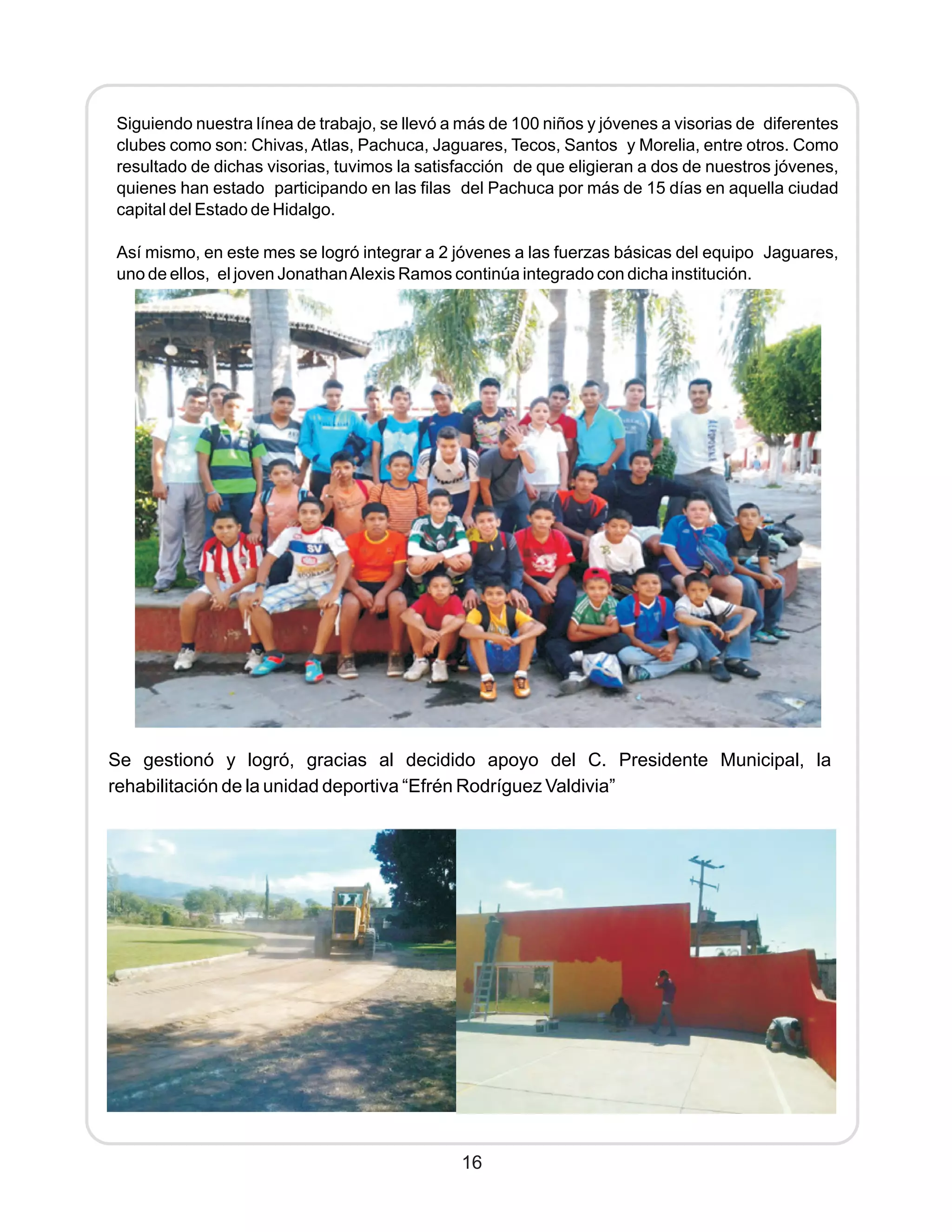 2° informe s. gabriel 2014