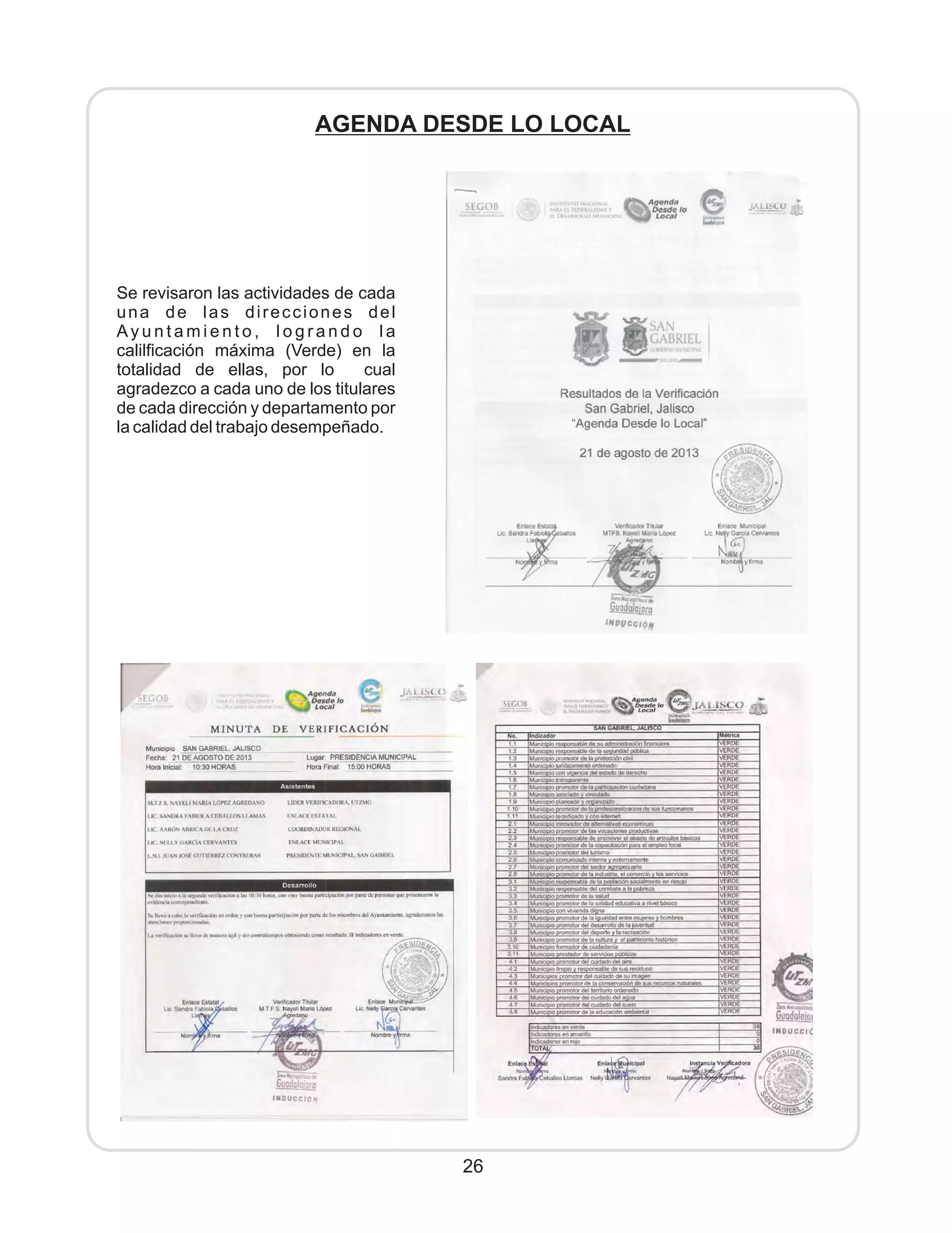 2° informe s. gabriel 2014