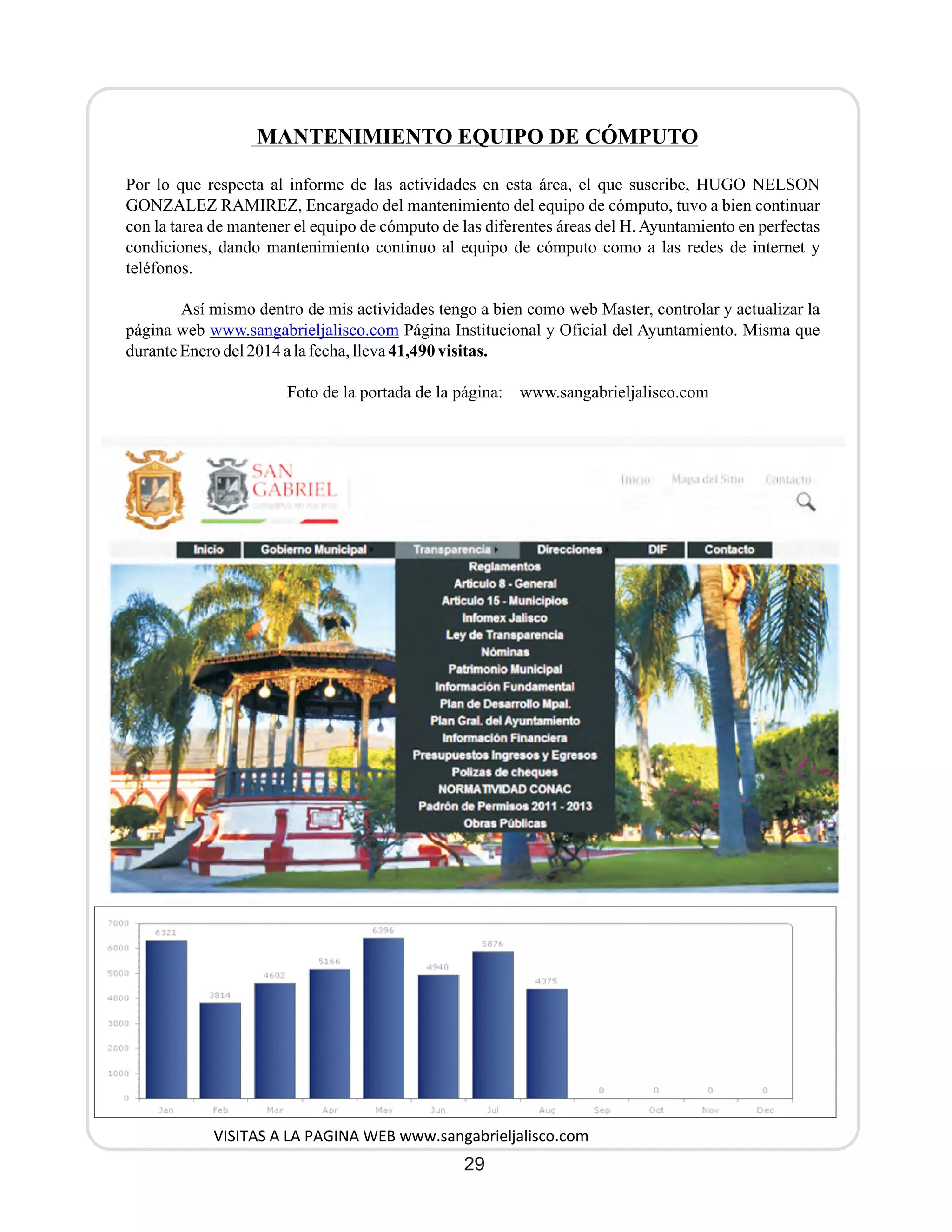 2° informe s. gabriel 2014