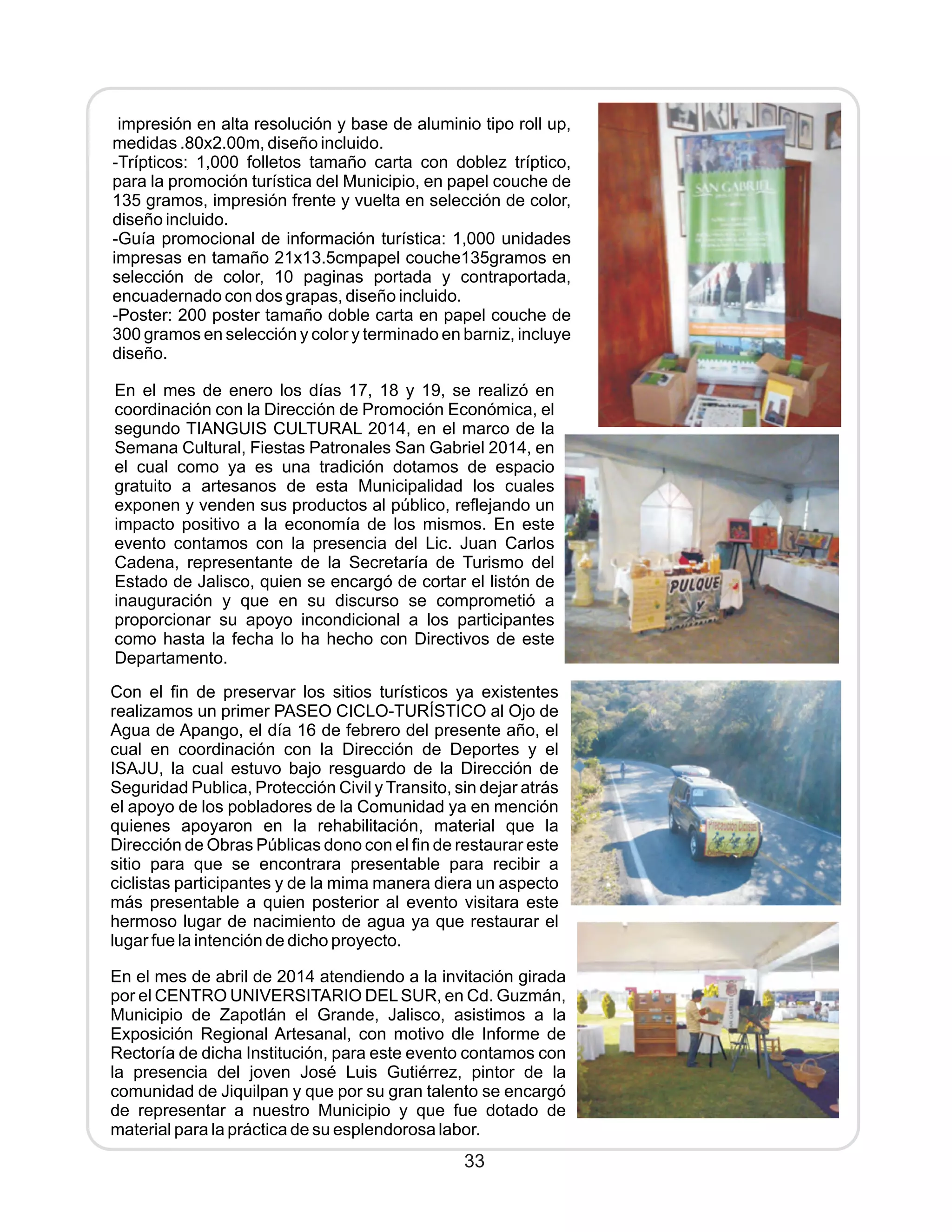 2° informe s. gabriel 2014