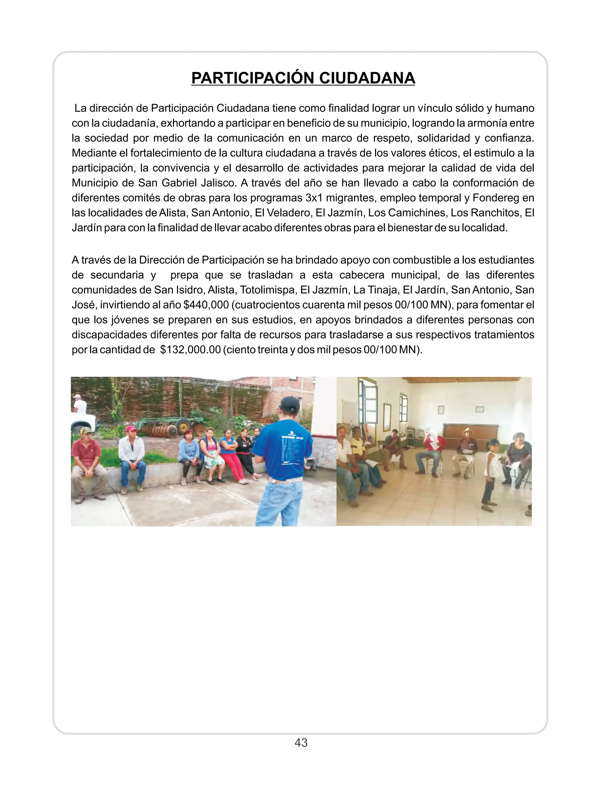 2° informe s. gabriel 2014