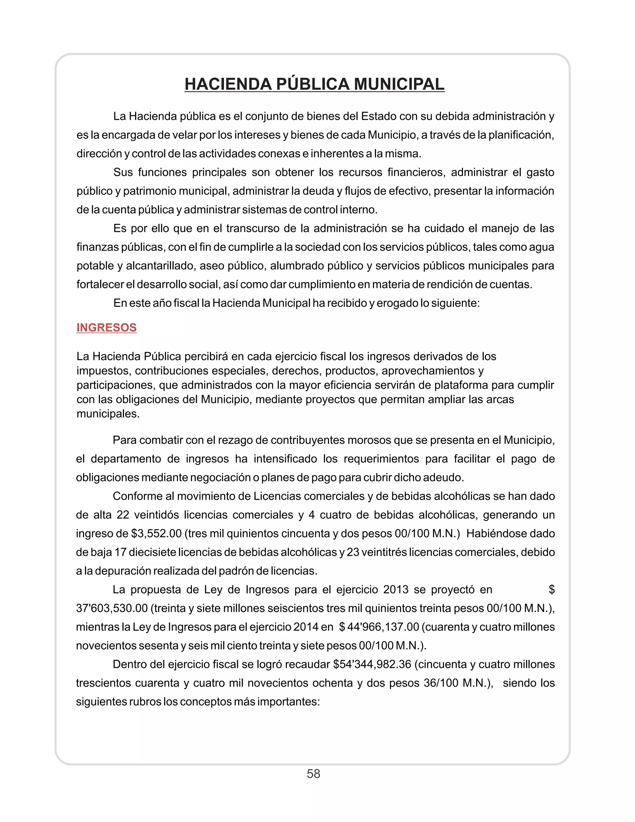 2° informe s. gabriel 2014