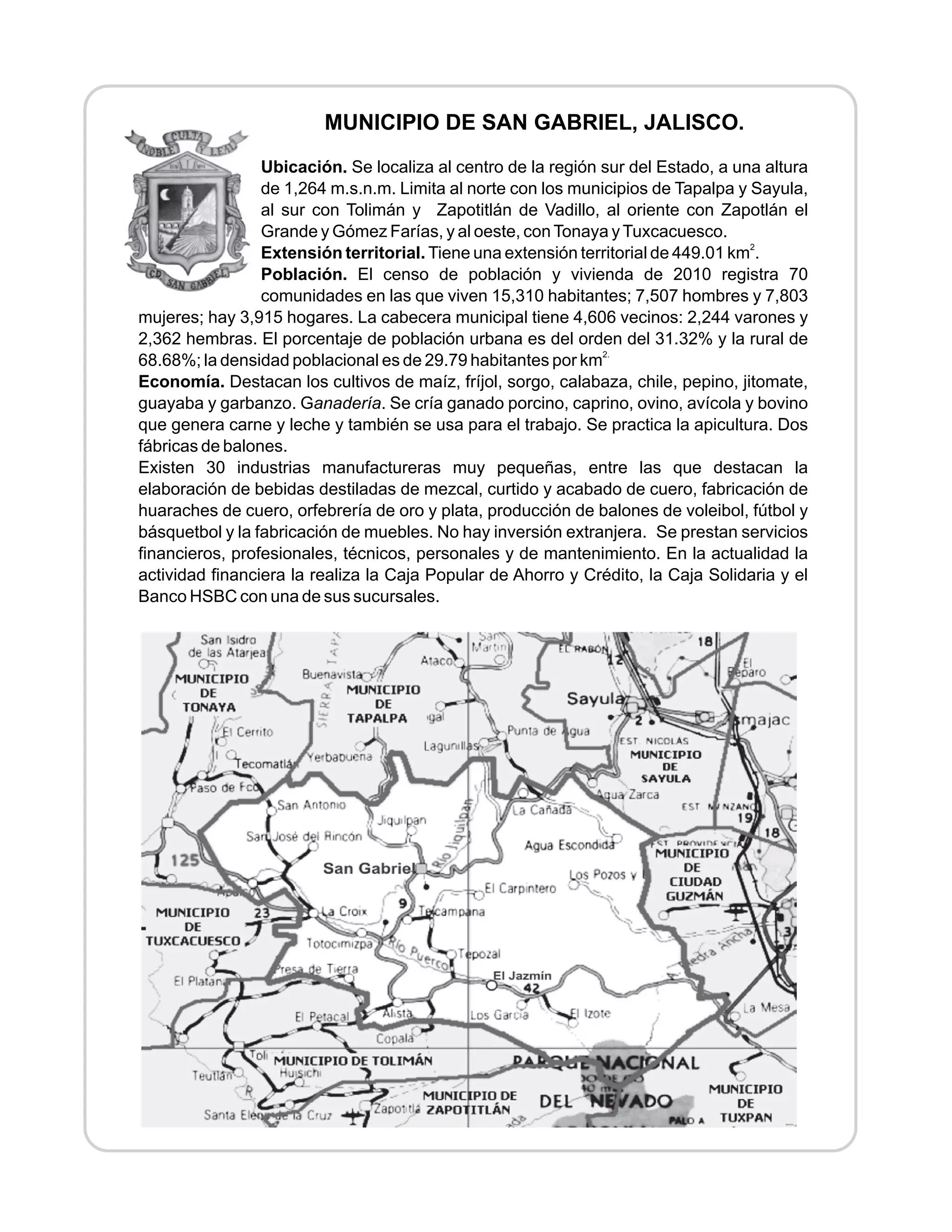 2° informe s. gabriel 2014